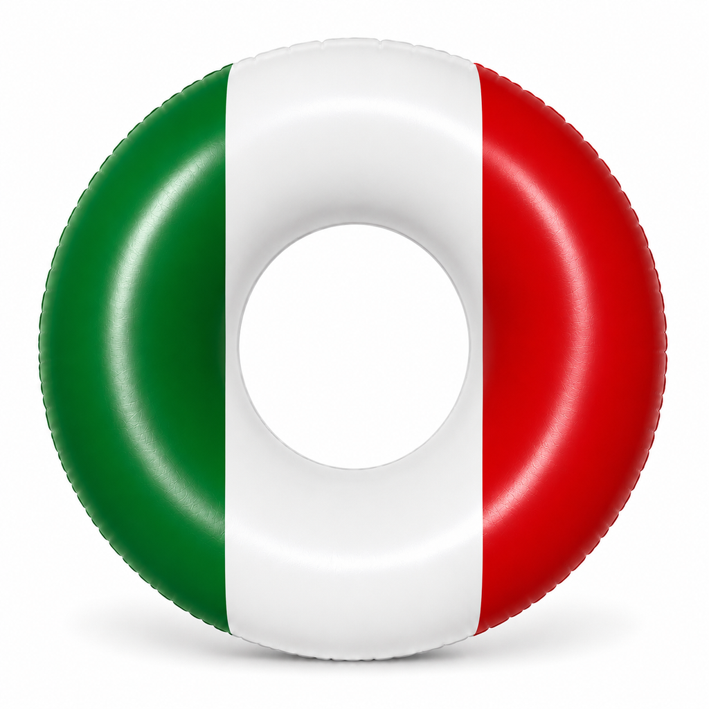 FloatyVibes Schwimmring "Italien"
